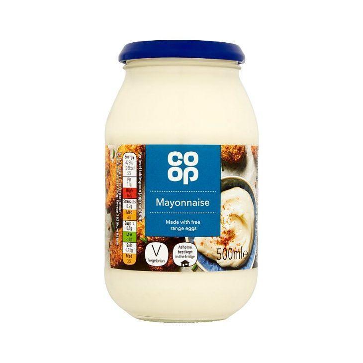 Co op Real Mayonnaise Jar 500ml