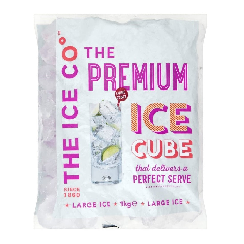 Ice Co Premium Ice Cubes 1kg