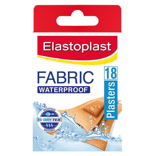 Elastoplast Fabric Waterproof Plasters 18pk