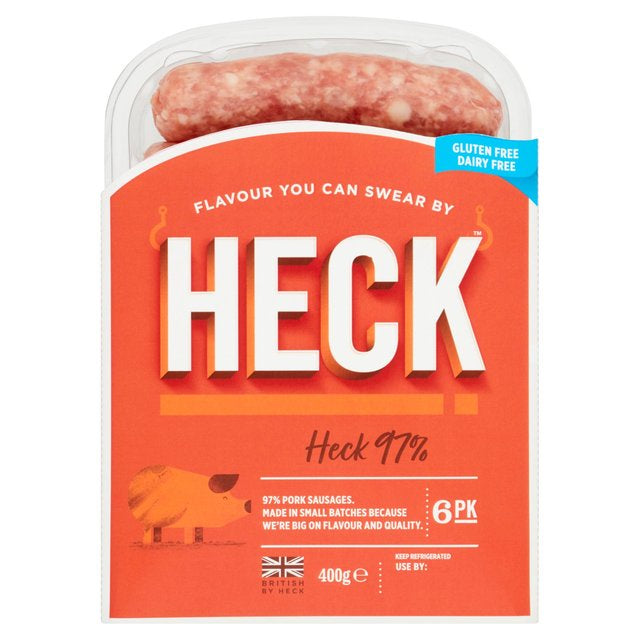 Heck 97% Sausage 400g