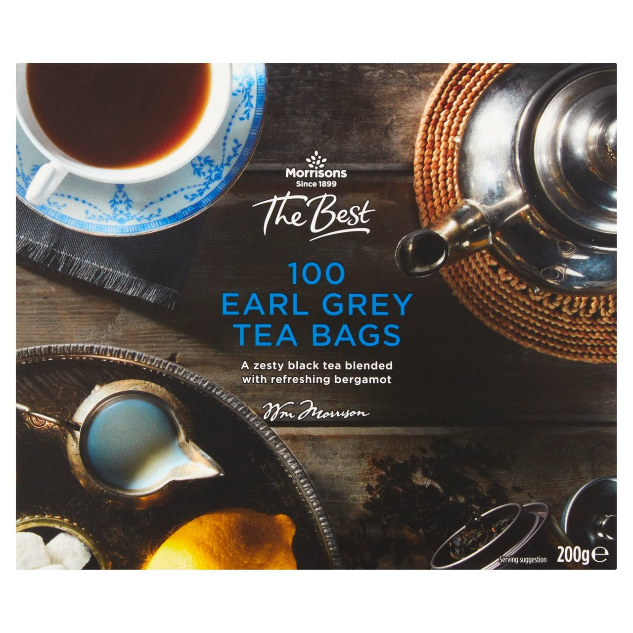 M 100 The Best Earl Grey Tea Bags 200g