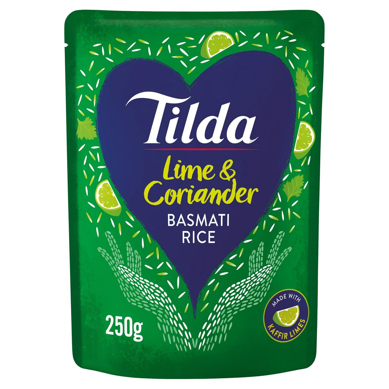 Tilda Steamed Lime Coriander Basmati Rice 250g