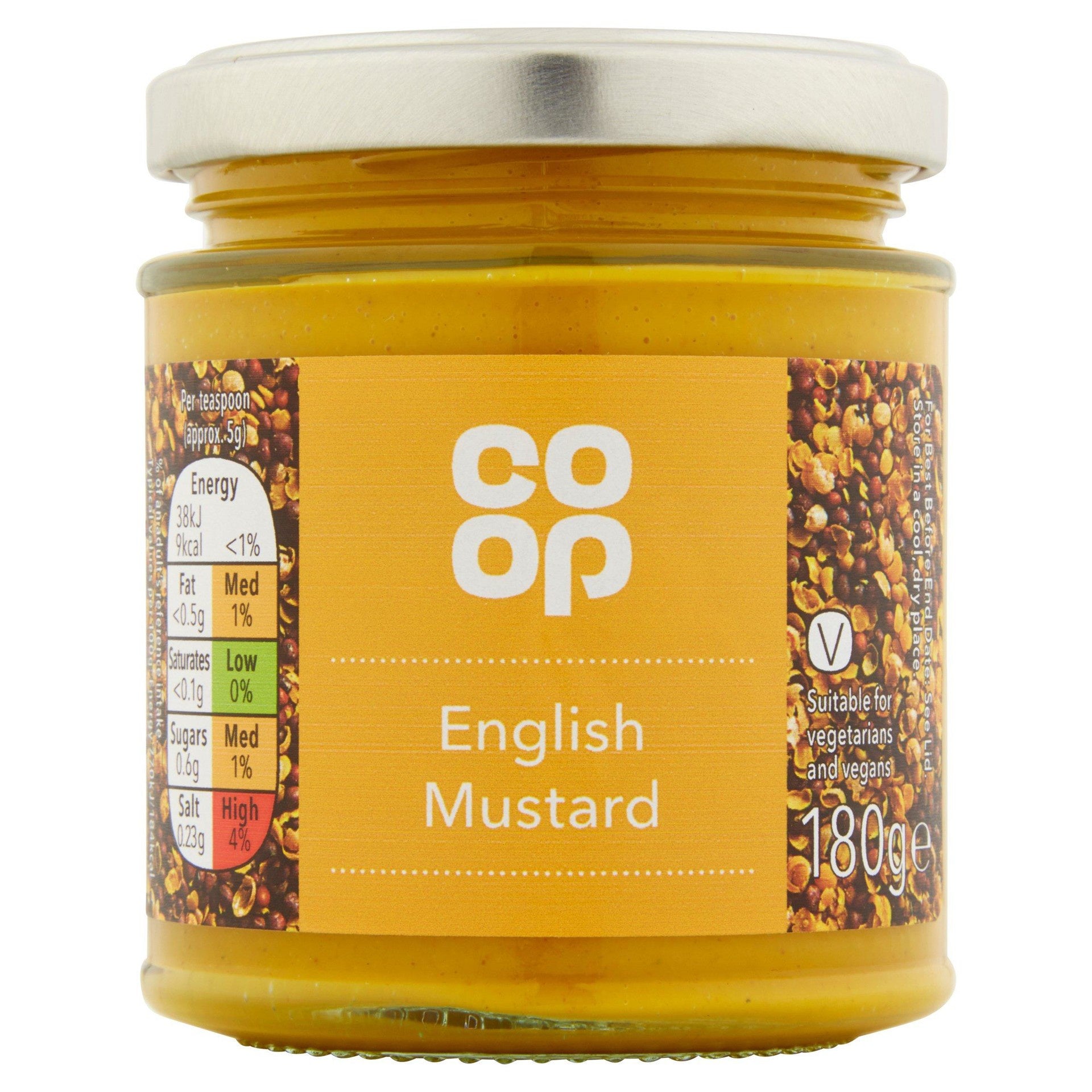 Co-op English Mustard 180g