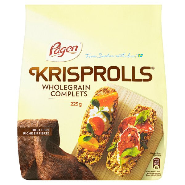 Pagen Krisprolls Wholegrain 225g