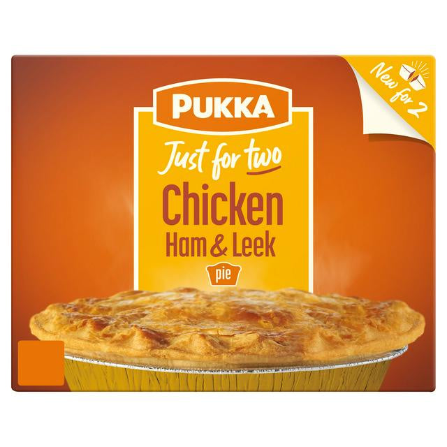 Pukka Just for Two Chicken Ham & Leek Pie 450g