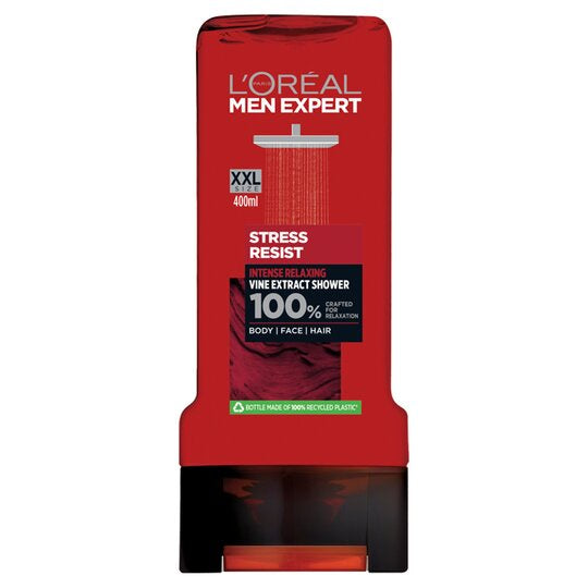 LOreal Men Expert Stress Resist Body Face Hair Wash 300ml