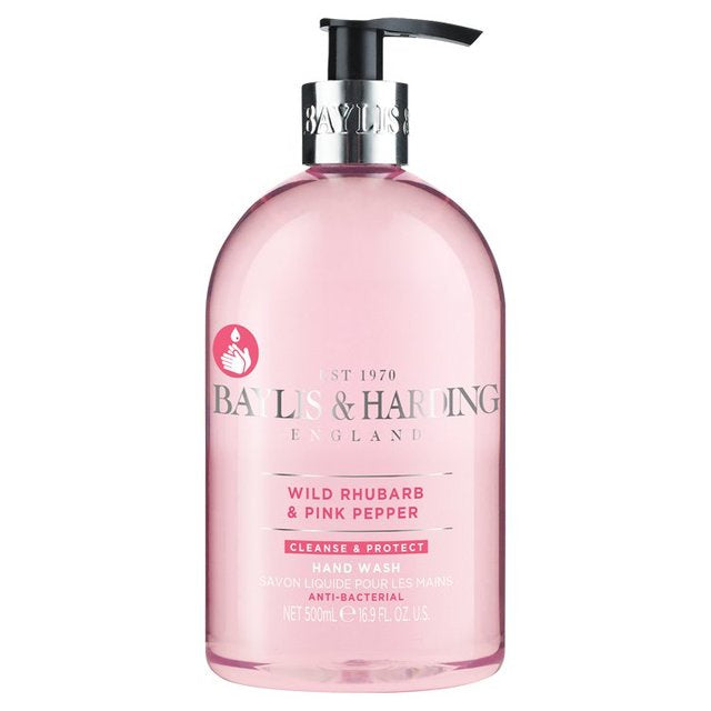 Baylis & Harding Hand Wash Wild Rhubarb & Pink Pepper 500ml