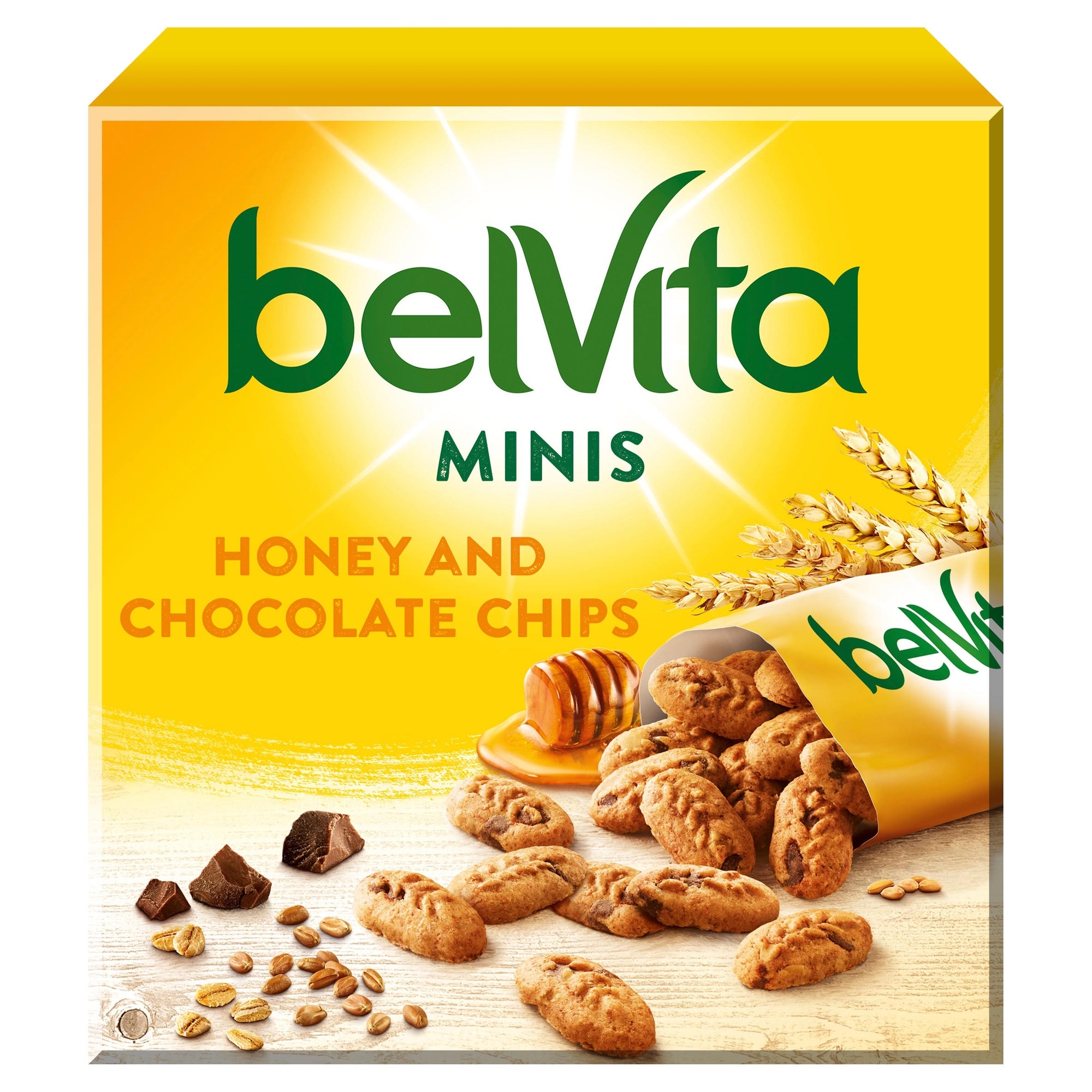 Belvita Minis Honey & Chocolate Chip 6pk