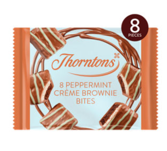 Thorntons Peppermint Brownie Bites 8pk