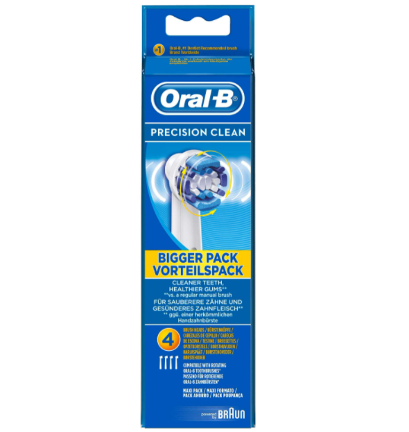 Oral B Precision Clean Refill Heads 4pk