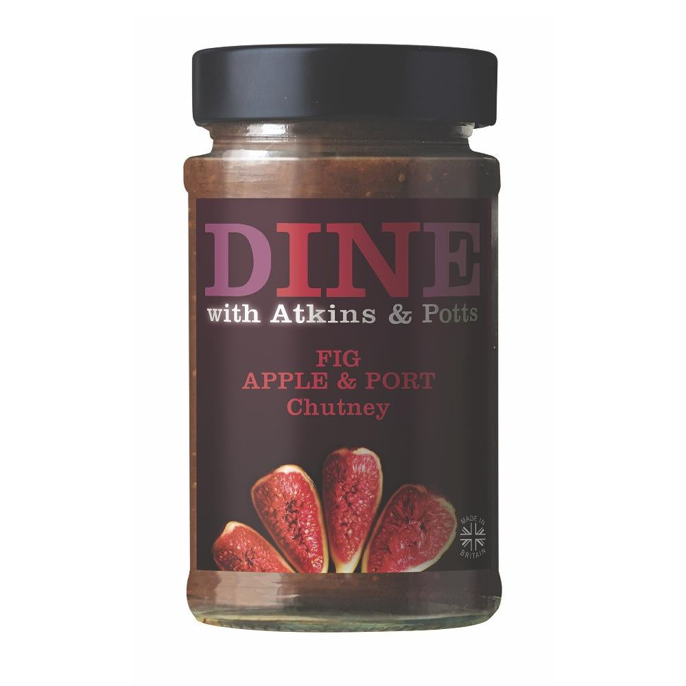 Atkins & Potts Port, Fig & Apple Relish 255g