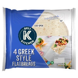 Deli Kitchen 4 Greek Style Flatbreads