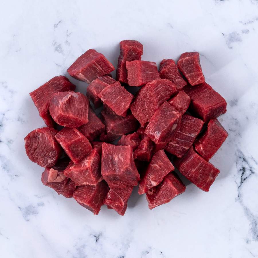 Diced Stewing Beef - Lean 454g