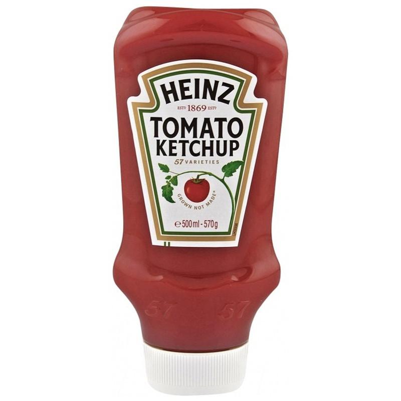 Heinz Tomato Ketchup Top Down - 500ml/570g