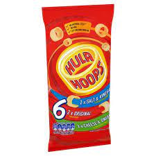 Hula Hoops Multipack 6 x 24g