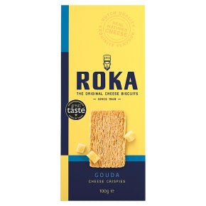 ROKA Gouda Cheese Crispies 100g