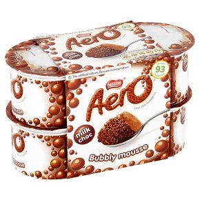 Aero Milk Chocolate Mousse 4 x 59g