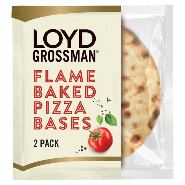 Loyd Grossman Flame Baked Pizza Bases 220g 2pk