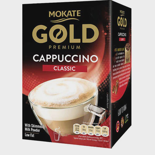 Mokate Gold Sachets - Cappuccino 10pk