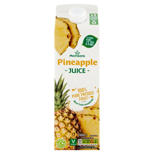 Morrisons 100% Pineapple Juice 1L