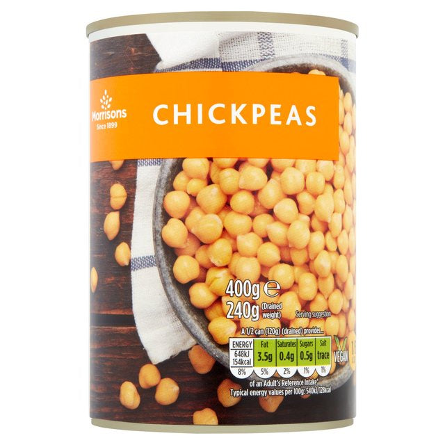 Morrisons Chickpeas In Water 400g