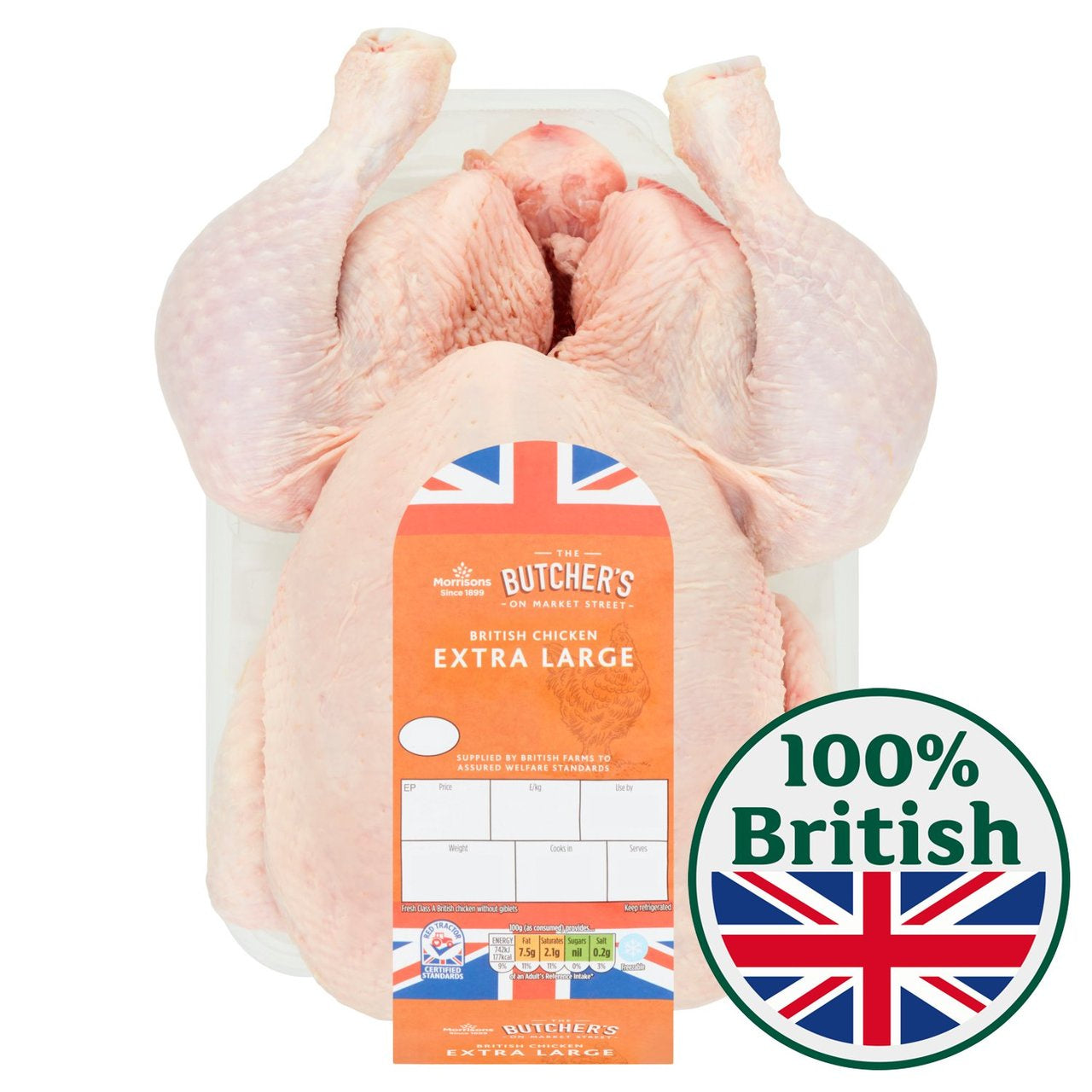 Morrisons Extra Large Whole Chicken 2-2.3kg