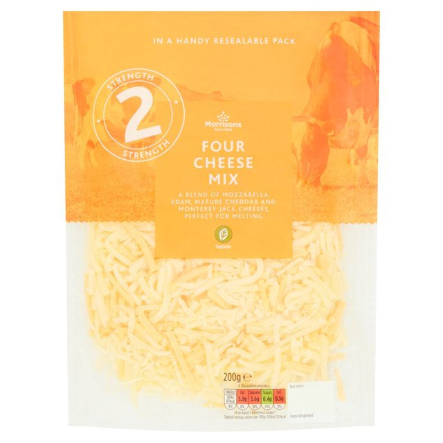 M Four Cheese Grated Mix 200g-OLD