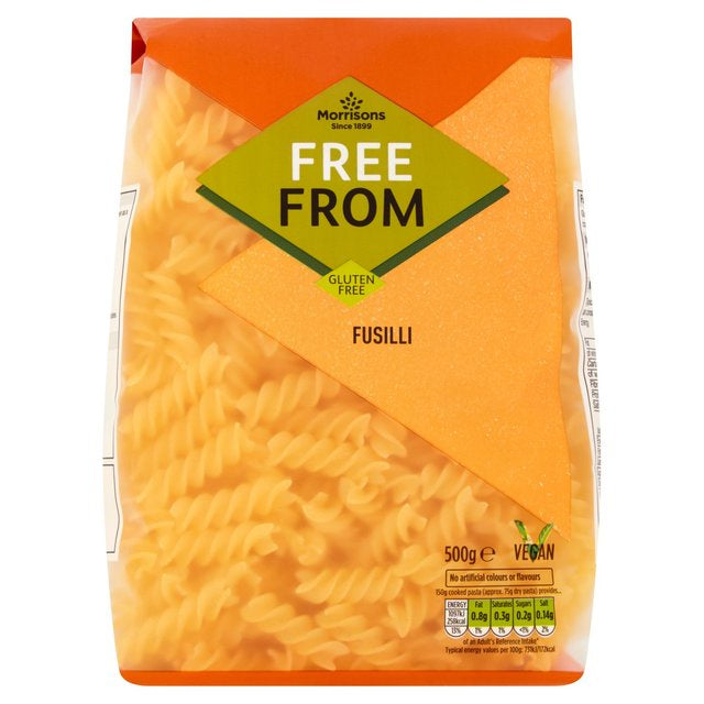 Morrisons Free From Fusilli Pasta 500g