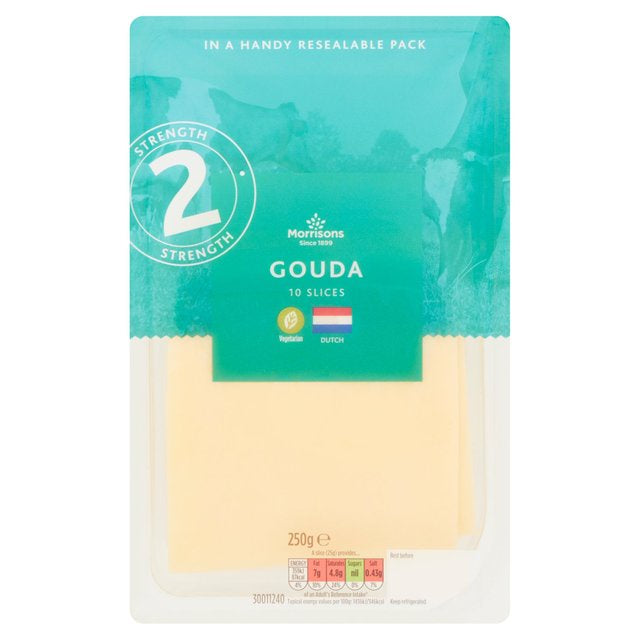 Morrisons Gouda Slices 240g