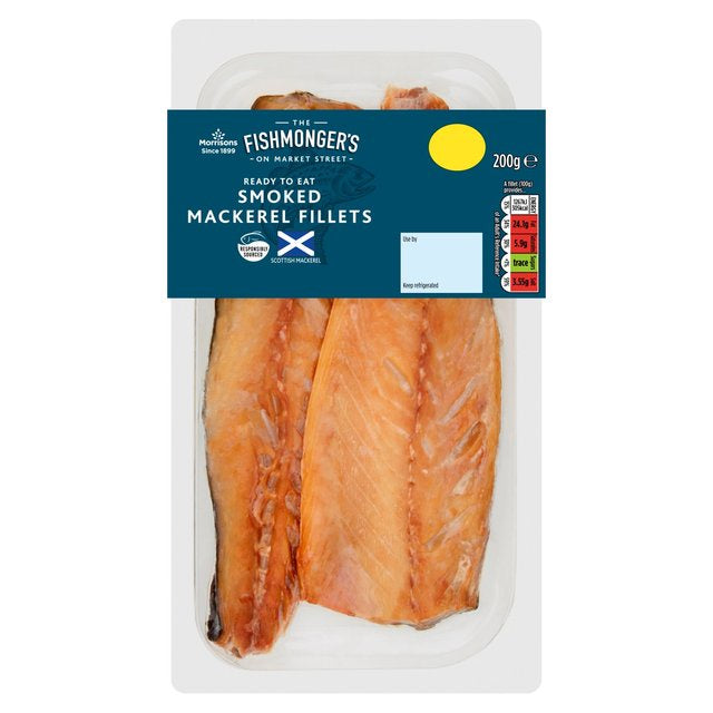 Morrisons Hot Smoked Mackerel Fillets 200g