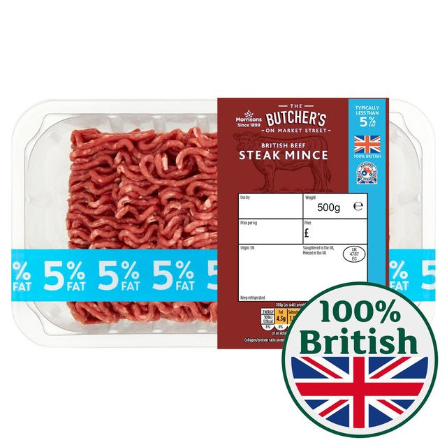 M Lean Beef Mince 5% Fat 500g