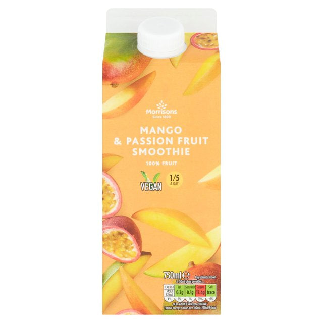 Morrisons Mango  Passion Fruit Smoothie 750ml