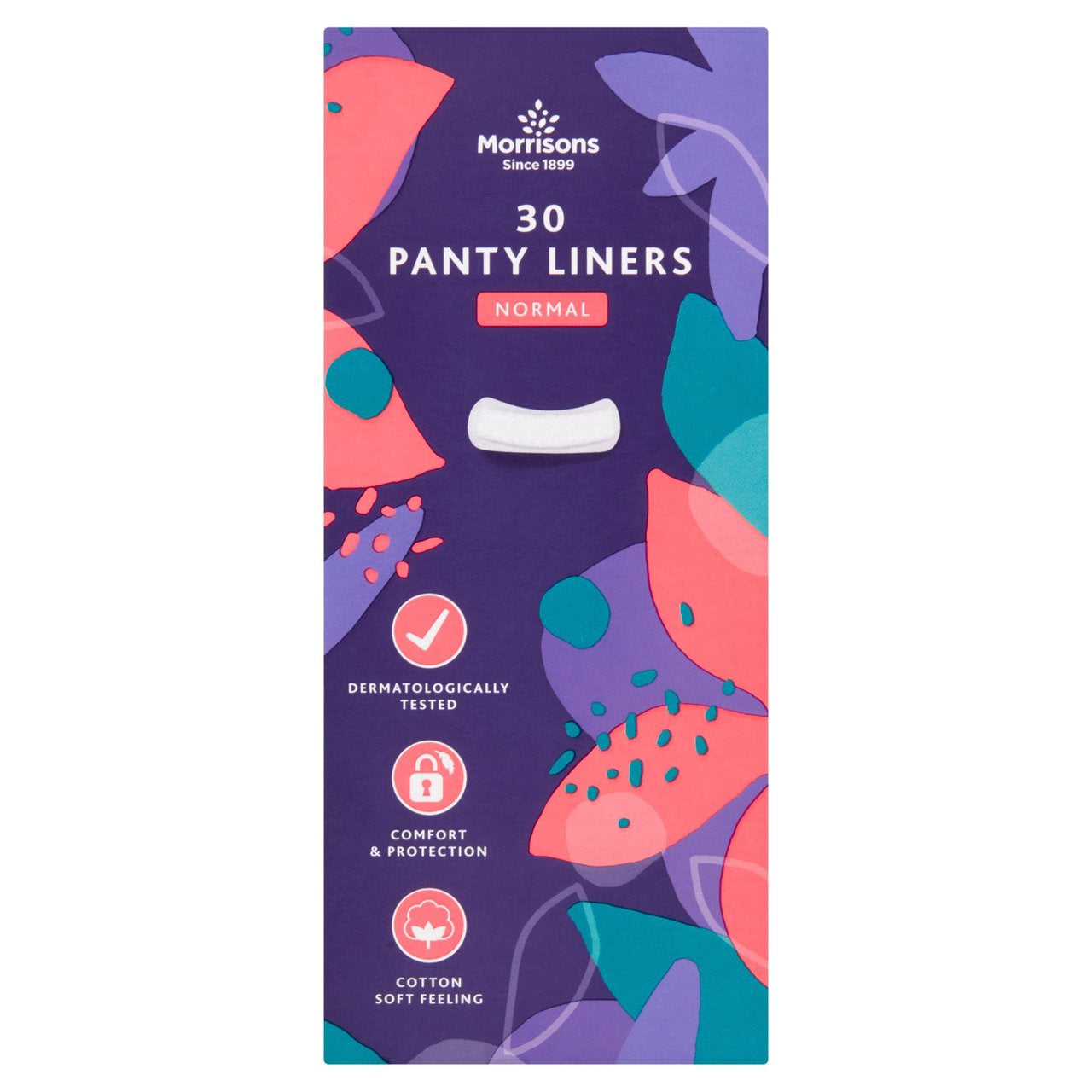 Morrisons Normal Panty Liners 30pk