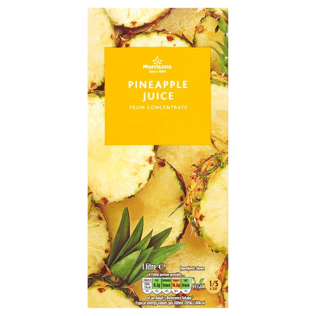 Morrisons Pineapple Juice 1ltr