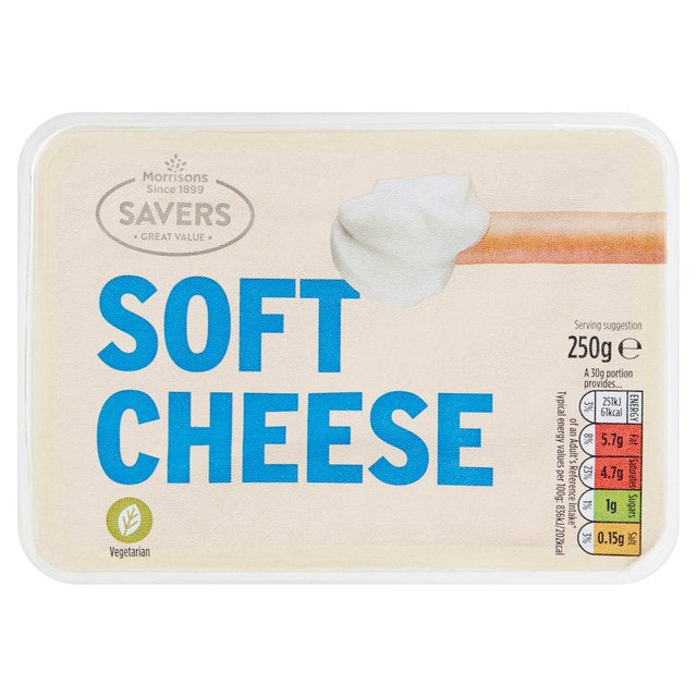 Morrisons Savers Plain Soft Cheese 200g