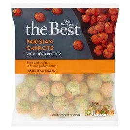 Morrisons The Best Carrot Baubles with Herb Butter 500g