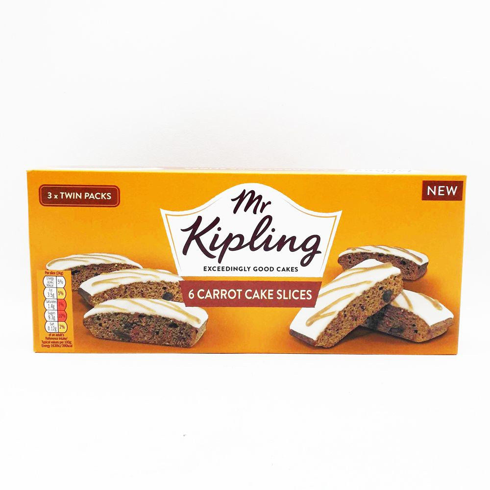 Mr Kipling Carrot Cake Slices 6pk