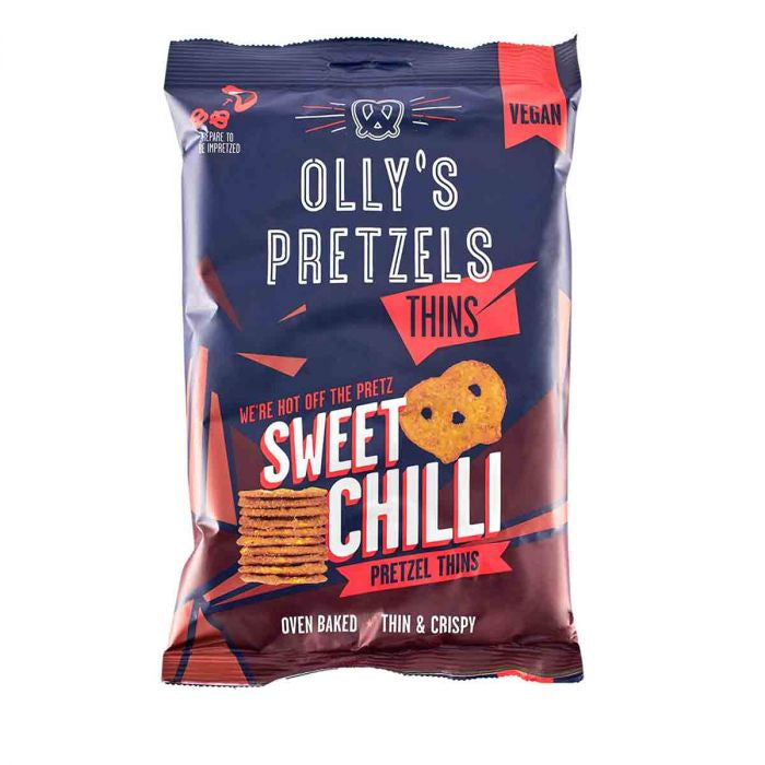 Olly's Pretzel Thins - Thai Sweet Chilli 140g