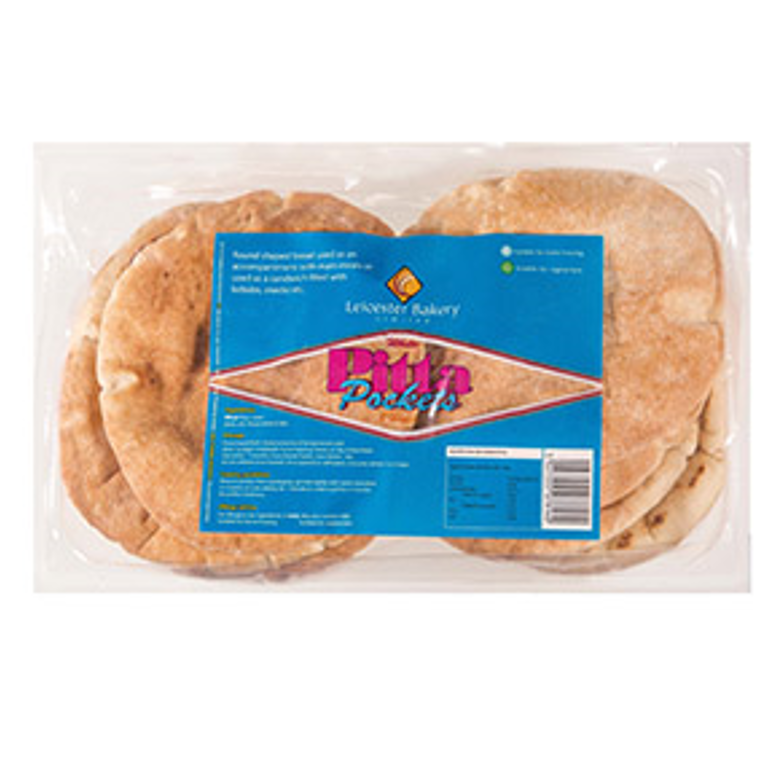 Leicester Bakery Pitta Pockets 8pk