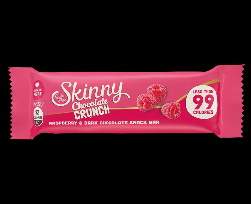 Skinny Crunch Raspberry & Dark Chocolate Bar 5pk