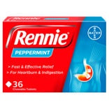 Rennie Peppermint 36pk
