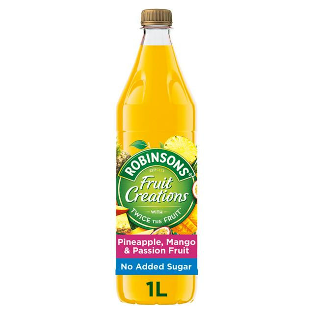 Robinsons Fruit Creations Pineapple Mango & Passion Fruit 1L