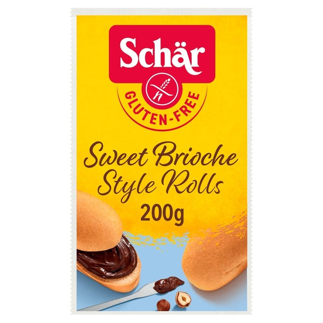 Schar Gluten Free Sweet Brioche Rolls 200g