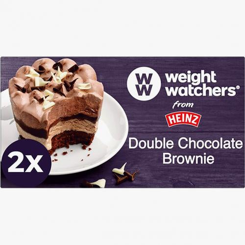 Weight Watchers Double Chocolate Brownies 172g