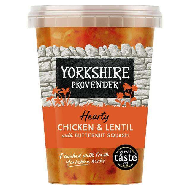 Yorkshire Provender Chicken Butternut Soup With Lentils  Cumin 600G