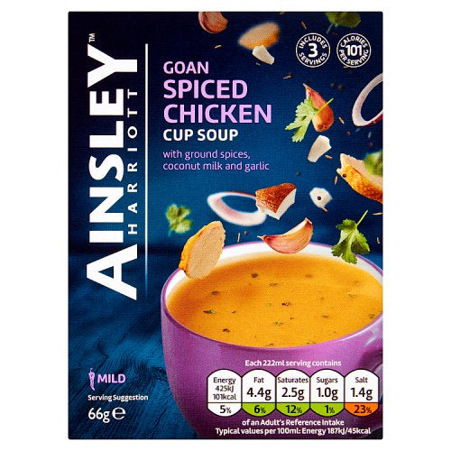 Ainsley Harriott Goan Spiced Chicken Cup Soup 3pk