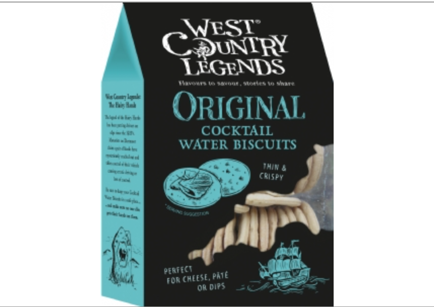 West Country Legends Original Cocktail Water Biscuits 100g