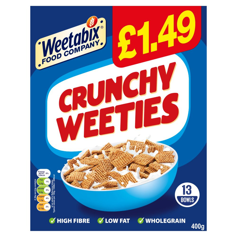 Weetabix Crunchy Weeties 400g