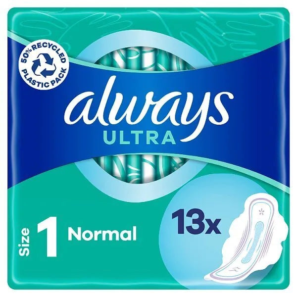 Always Ultra Normal Wings 13pk