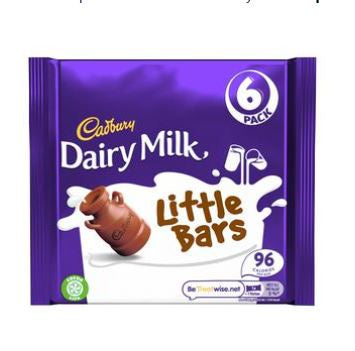 Cadburys 6 Kids Little Bars